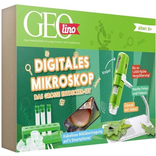 FRANZIS 67184 GEOLINO Das digitale Mikroskop Adventure box Vanaf 8 jaar