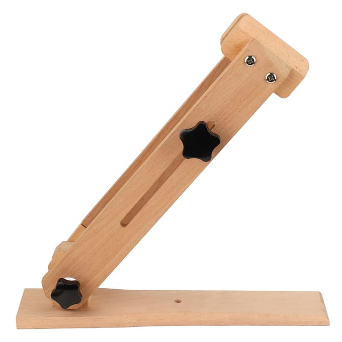 Tige extensible réglable à angle profilé et coutures à la main en cuir beige