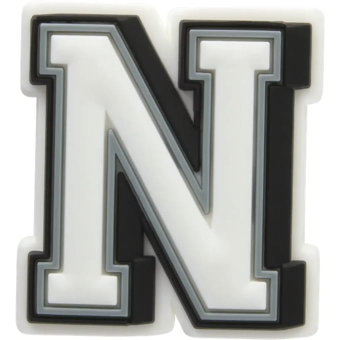Crocs Jibbitz - Schoenaccessoire - Letter N - Geschikt voor Crocs