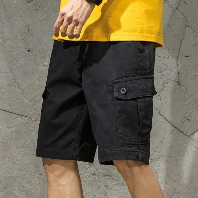 Cargo Shorts Heren Casual Losse Kwartbroek Zomer Dun 32 groen