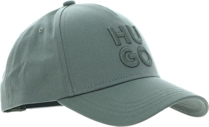 HUGO Jude-Stacked Cap Green Groene