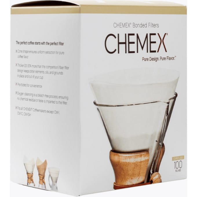 Chemex filter voor 6-8 kopjes 100 stuks