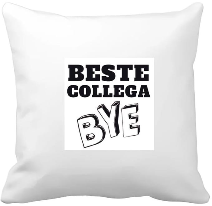 Akyol - beste collega Kussen hoes - Beste brandweerman - teamgenoot - afscheid - 40 bij 40 cm