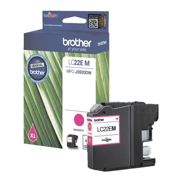 Brother LC22EM / LC 22EM High Capaciteit Magenta Inkt