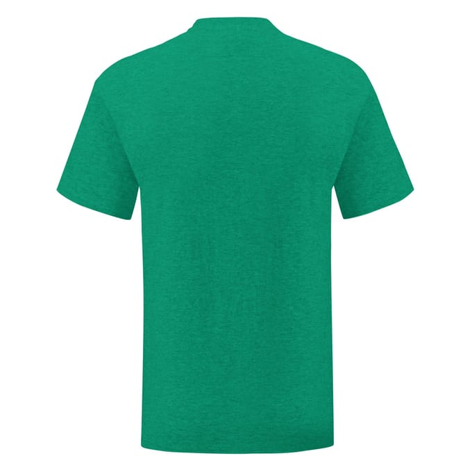 Fruit of the Loom Iconisch T-shirt voor heren (set van 5) (Heide Groen)