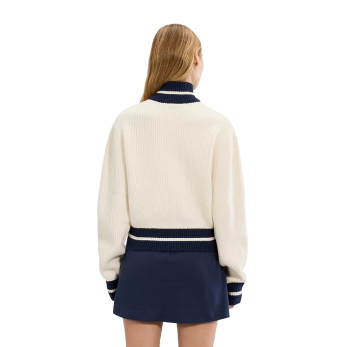 Ellesse Dames/Dames Le Massif Full Zip Jas (Gebroken wit)
