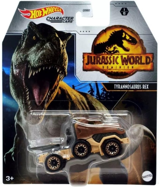 Hot Wheels Jurassic World Tyrannosaurus Rex - 7 cm