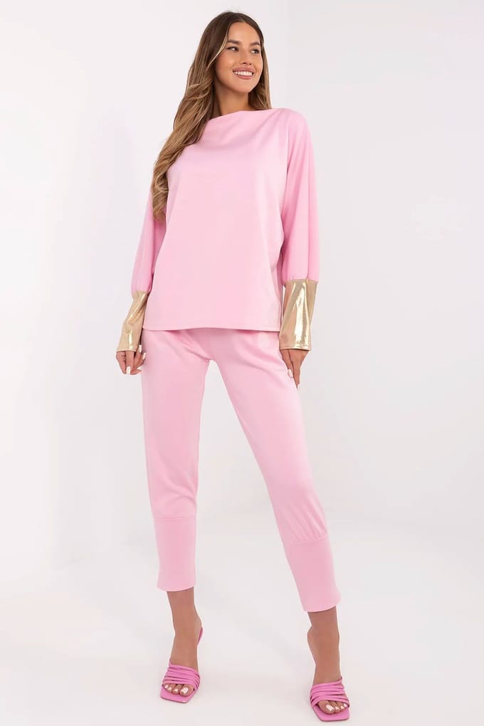 Golden Touch Co-ord - Roze / One Size