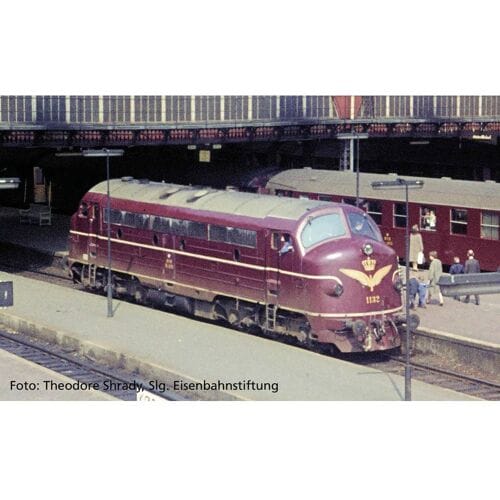Piko H0 52501 H0 diesellocomotief My 1100 van de DSB