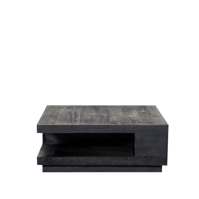 LABEL51 - Salontafel Square - Zwart - 80x80x30cm