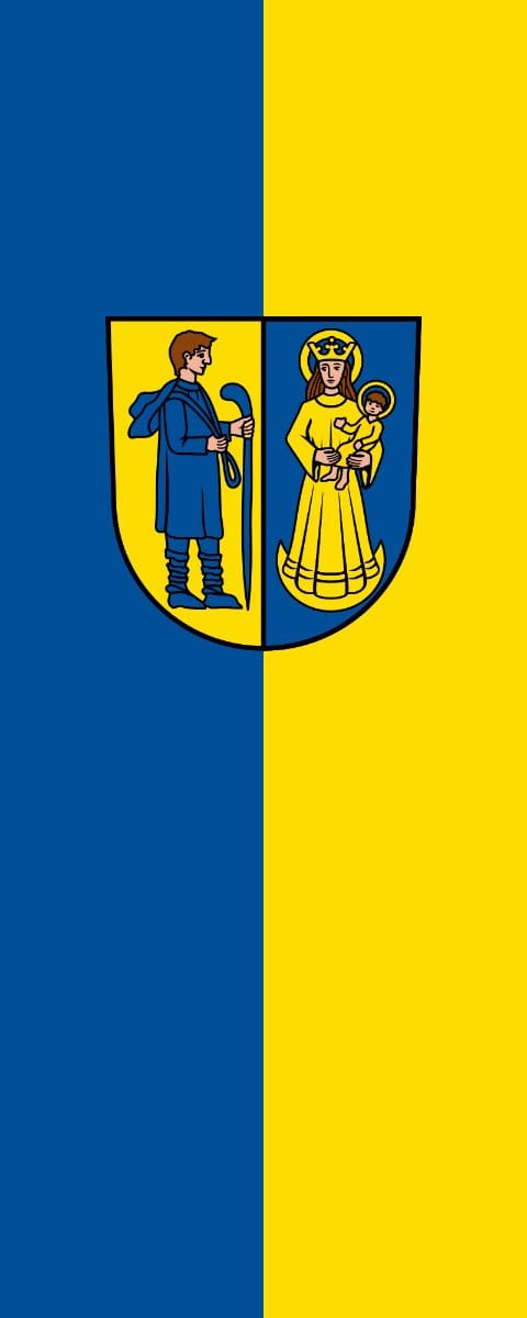 Vlag Waldshut 100x150cm