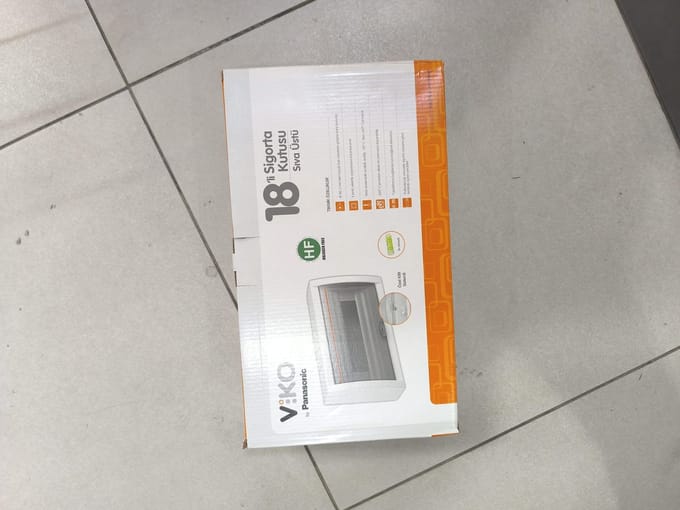 PANASONIC VIKO -VERDEELKAST-18 MODULES OPBOUWMONTAGE-WIT