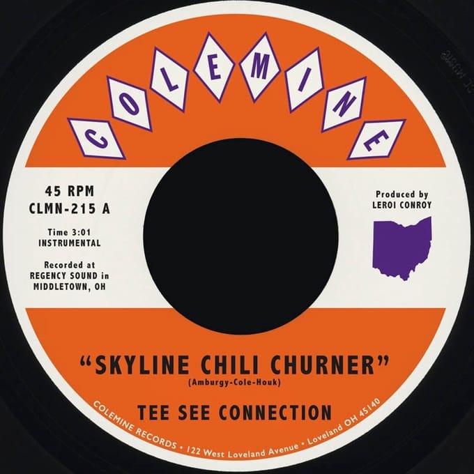 Tee See Connectiom & Leroy Conroy - Skyline Chili Churner (7" Single) (Coloured Vinyl)