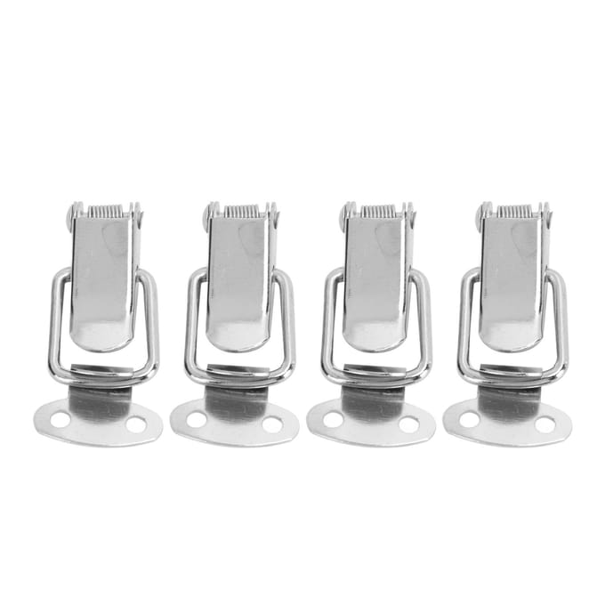 20 Sets Sluiting 43x21MM Kleine IJzeren Doos Eendenbekgesp Veergesp Decoratieve Accessoires white