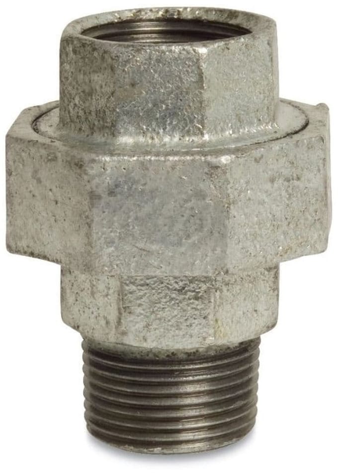 Tempergiet Fitting 2 inch: Konische Verschraubing voor veilige Rohrverbindingen