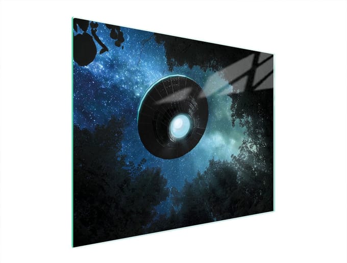 TMK ArtDeko Serie - Snijplank van gehard glas - 52x40 cm - Multifunctioneel