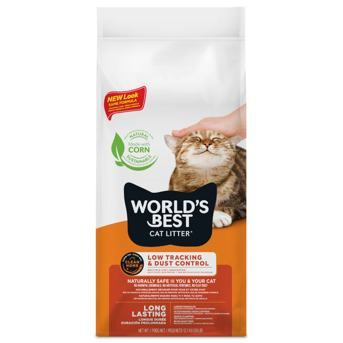 World's Best Cat Litter Kattenbakvulling Low Tracking & Dust Control 12,7 kg