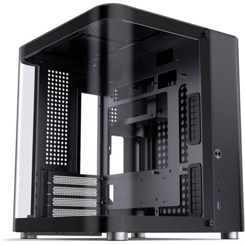 Jonsbo TK-1 2.0 Tempered Glass Micro-tower PC-behuizing Zwart