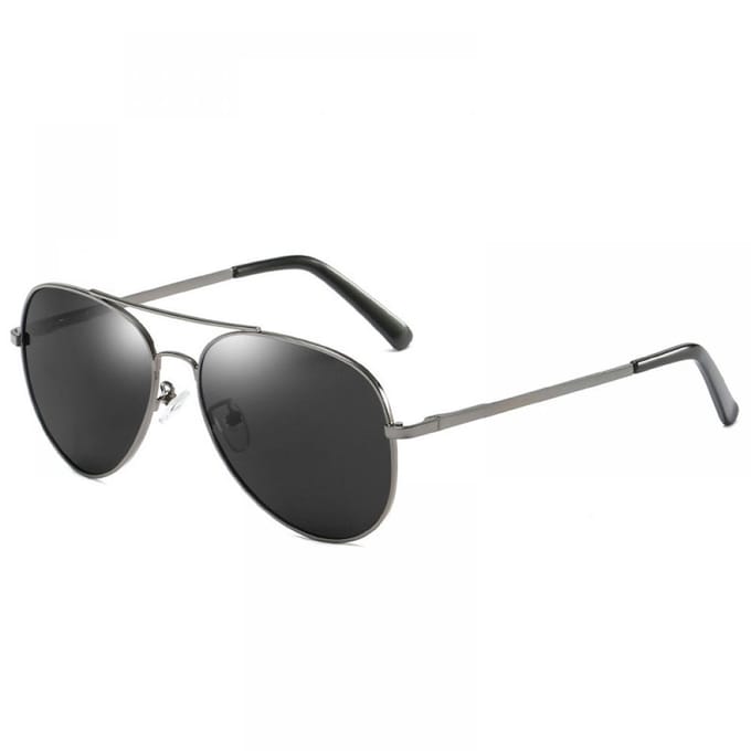 pilotenbril - gepolariseerd - unisex - zilver