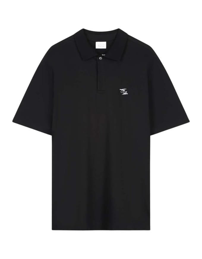 Filling Pieces 422638500365 Polos Zwart Jersey