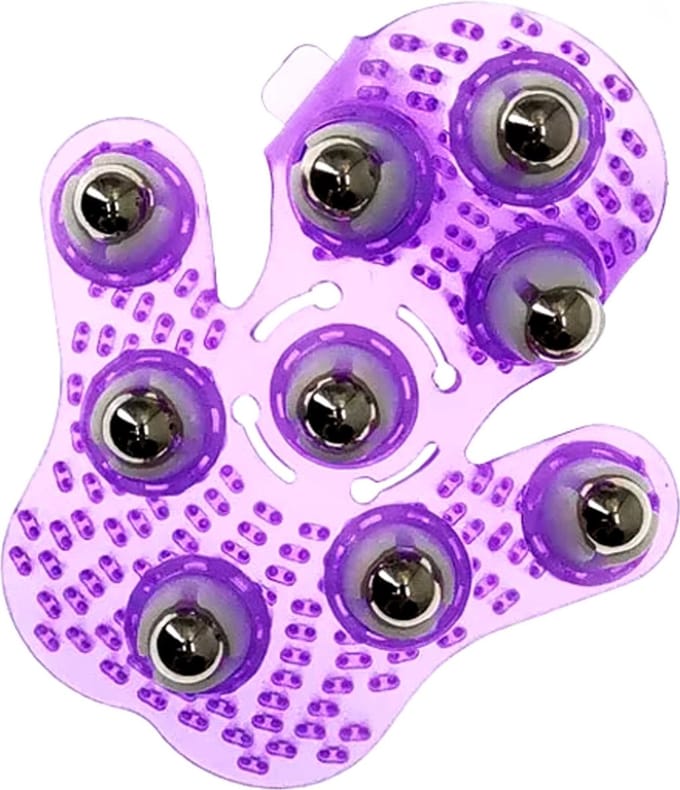 Roller Massage Handschoen - Spierpijn - Rug - Nek - Schouders - Benen