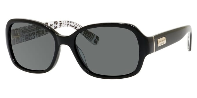 Kate Spade AKIRA/P/S BLACK/GREY 54/17/130 Damenbrillen Zonnebrillen