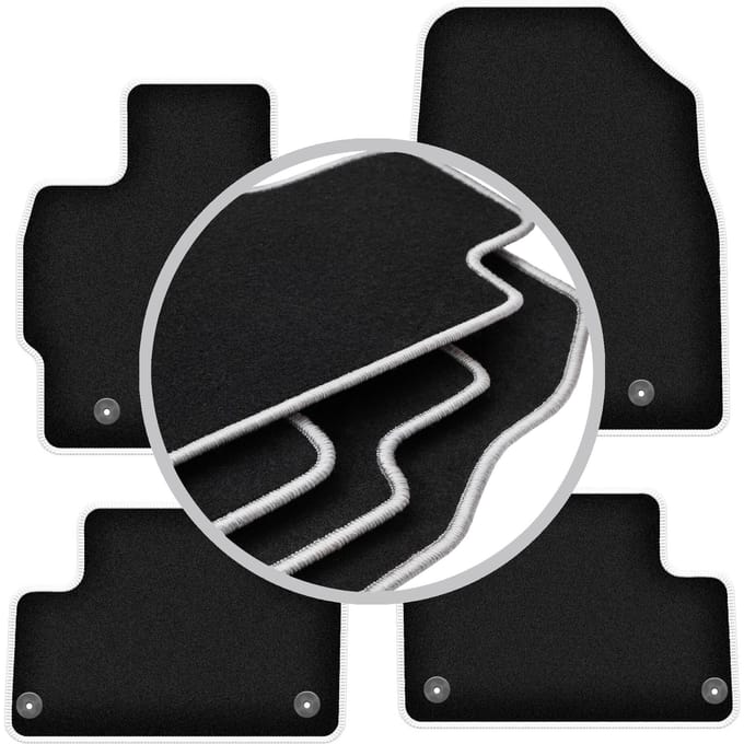 CARLUX-SILVER automatten voor: Mazda CX-7 SUV (2006-2009)