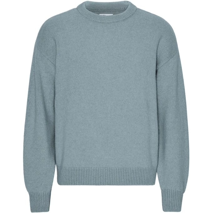 Trui met oversized ronde hals Colorful Standard Stone Blue
