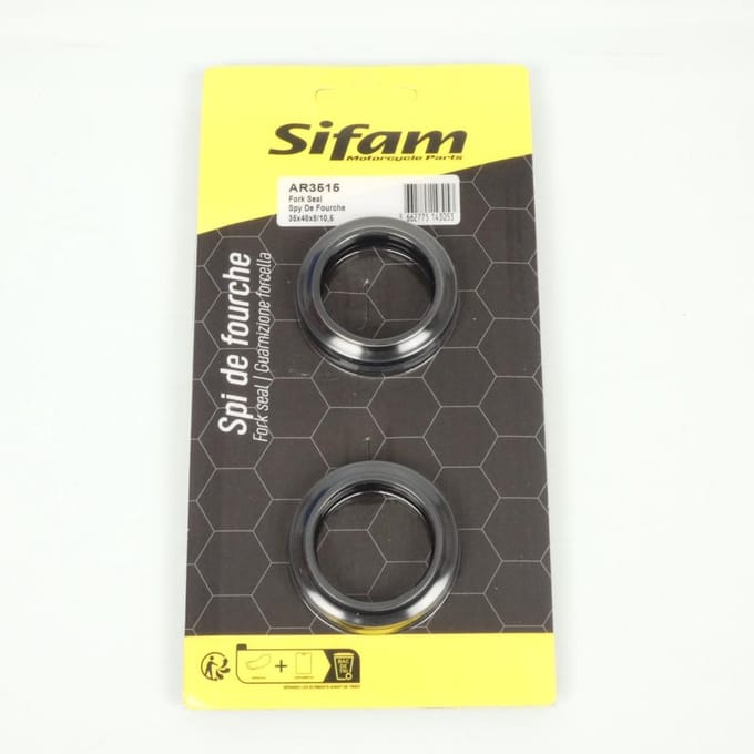 Joint spi de fourche Sifam pour Scooter Piaggio 350 BEVERLY IE ST E3 2013 à 2016 Neuf