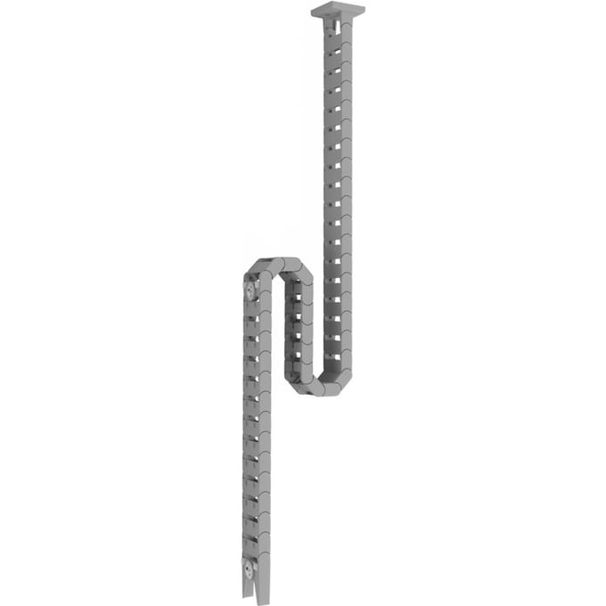 CKVL | Kabeldoorvoer verticaal - Accessoires Zilver