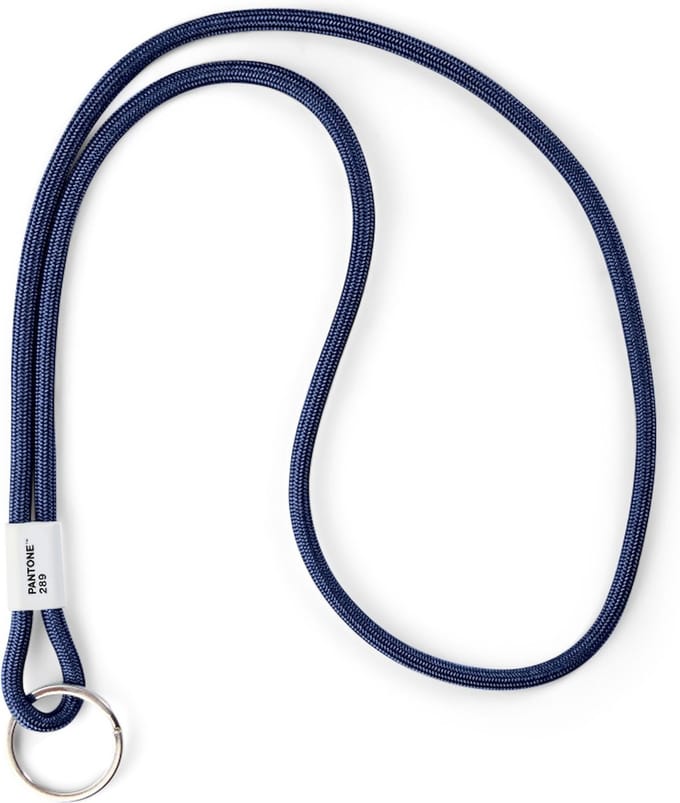 Copenhagen Design - Sleutelhanger Groot - Dark Blue 289 - Nylon - Blauw