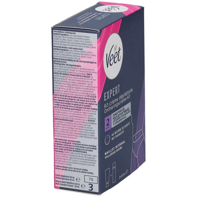 Veet Expert Volledige Bikini Ontharingscrème kit - Alle huidtypes - 200ml