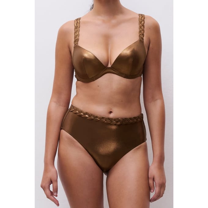 Chantelle Sw Bra Tshirt Push Shadow Bronze Taglia: B80 | Bikini Outlet | Donna | Marrone