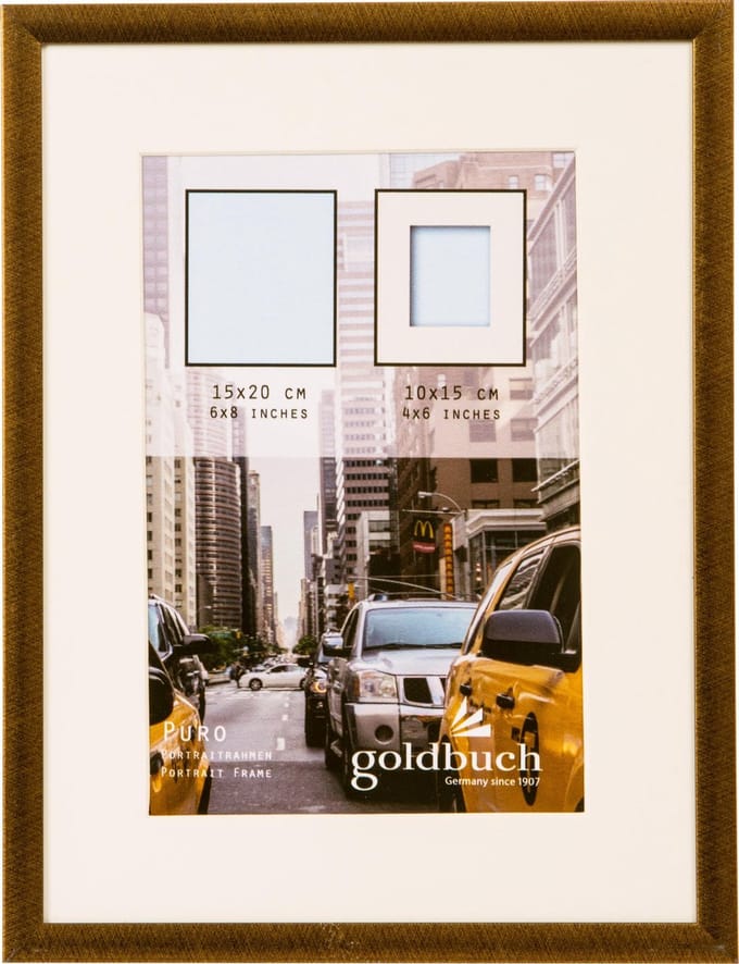 Goldbuch Puro fotolijst 15x20 bronze
