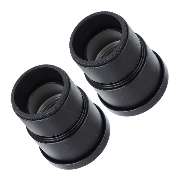 Paire d'oculaires de microscope WF10X, oculaire grand angle pour microscope stéréo