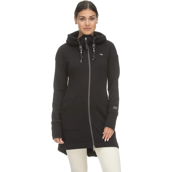 Dames sweatshirt met lange ritssluiting en capuchon Ragwear Kamy