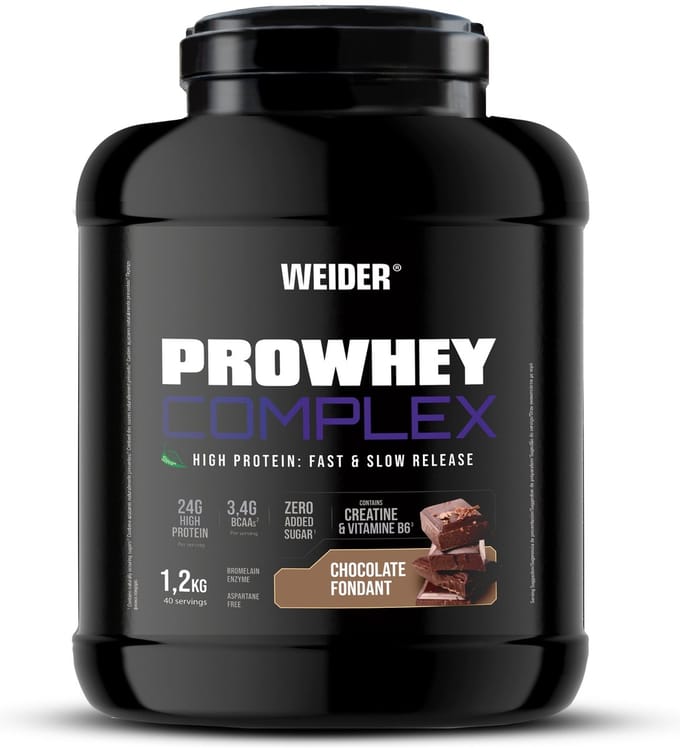Weider Pro Whey Complex (1200g) Chocolate Fondant - Eiwitten - Eiwit Mix