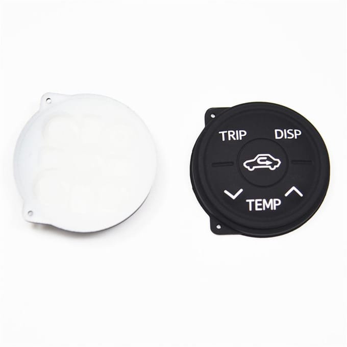 Stuurbediening rubberen knopkussen voor Toyota Prius XW30 MK3 09-18 black
