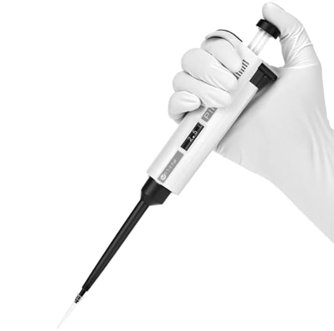Instelbare Micro Pipet 0.1μl-2.5μl - Hoge Precisie Automatische Pipet