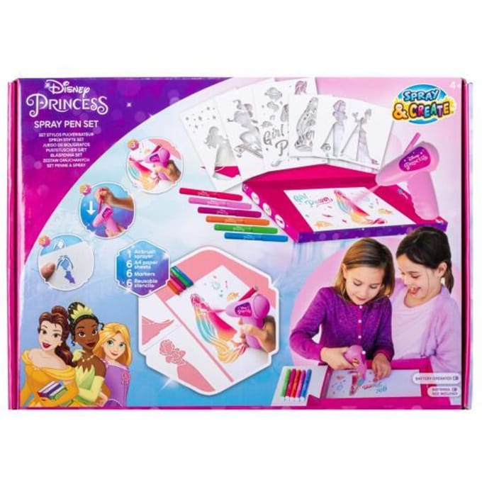 Disney Princess Princess Spray Pen Set Battery Operated Knutselen
