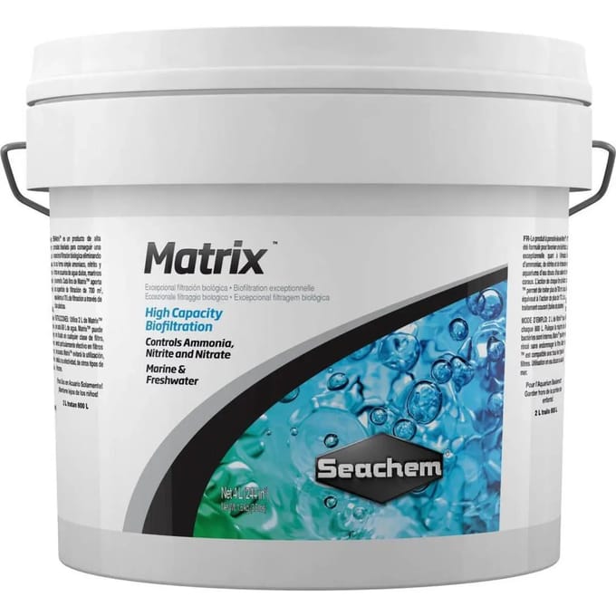 Accessoires voor aquariumfilters Seachem Matrix 4 L