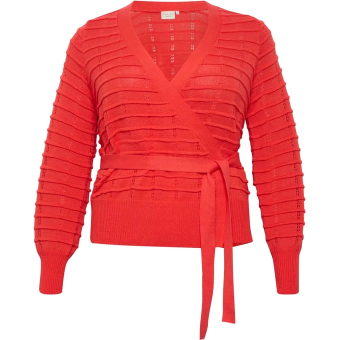 Damesvest KAFFE Curve Emmi Wrap