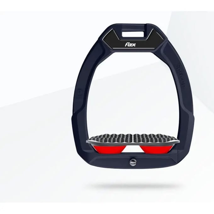 Veiligheidseffigers voor endurance rijden Rood/Grijs/Rood Flex-On Safe-On