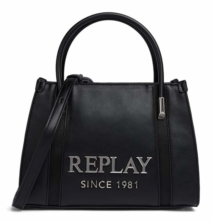 REPLAY schoudertas handtas Crossbody Bag Black zwart