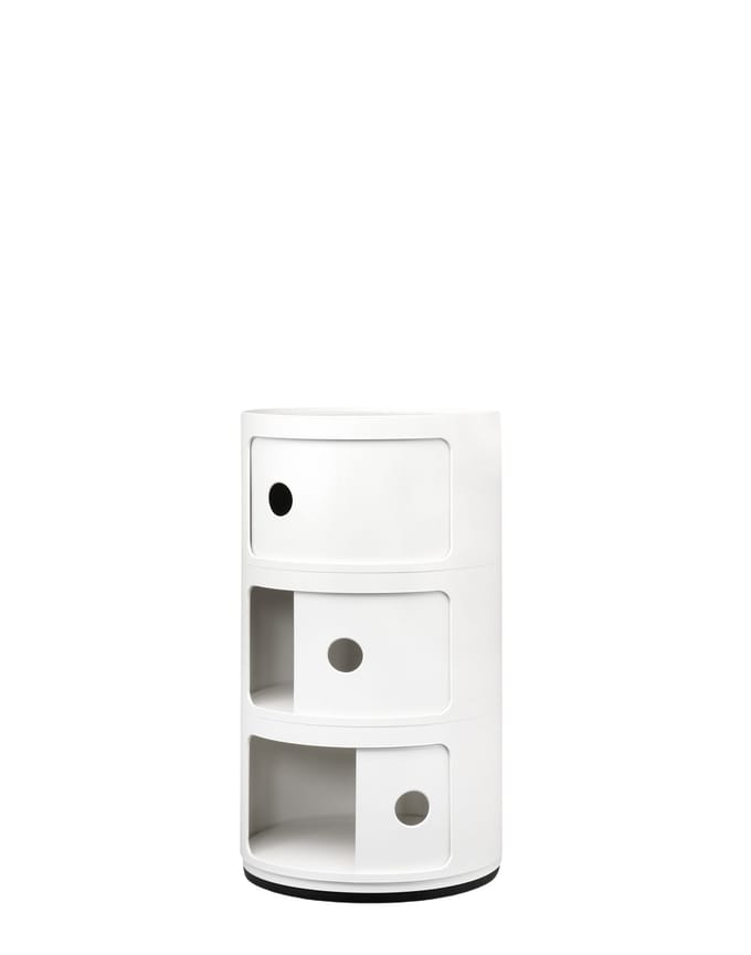 Kartell - Componibili Container - 3 elementen - wit