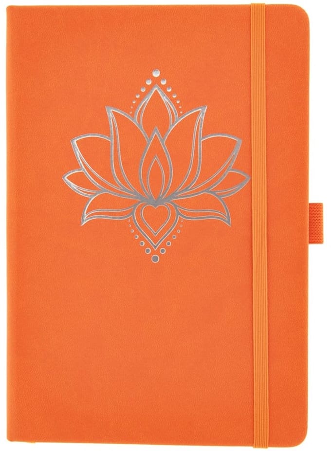 Yoga notitieboek Lotus A5