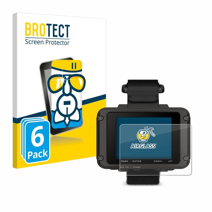 Screenprotector 6 Stuks voor Garmin Foretrex 801 Beschermglas transparant