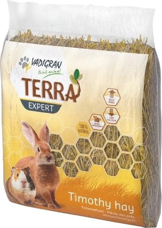 Vadigran Timotheehooi Knaagdieren 500 Gram Lichtbruin