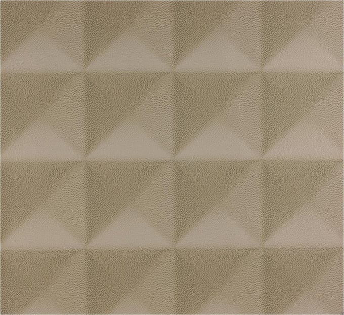 Dutch Wallcoverings Vliesbehang leer pyramide - beige