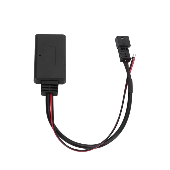 Auto Bluetooth 5.0 AUX Module 3Pin ABS Zwart Slijtvast Vervanging voor E39 E46 E38 E53 black